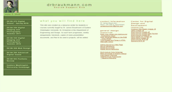 Desktop Screenshot of drbraukmann.com